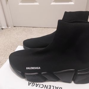 Balenciaga footwear, UK 8, USA 10, Black